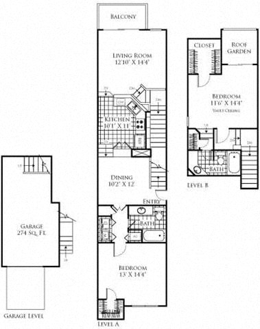 The Portofino floor plan